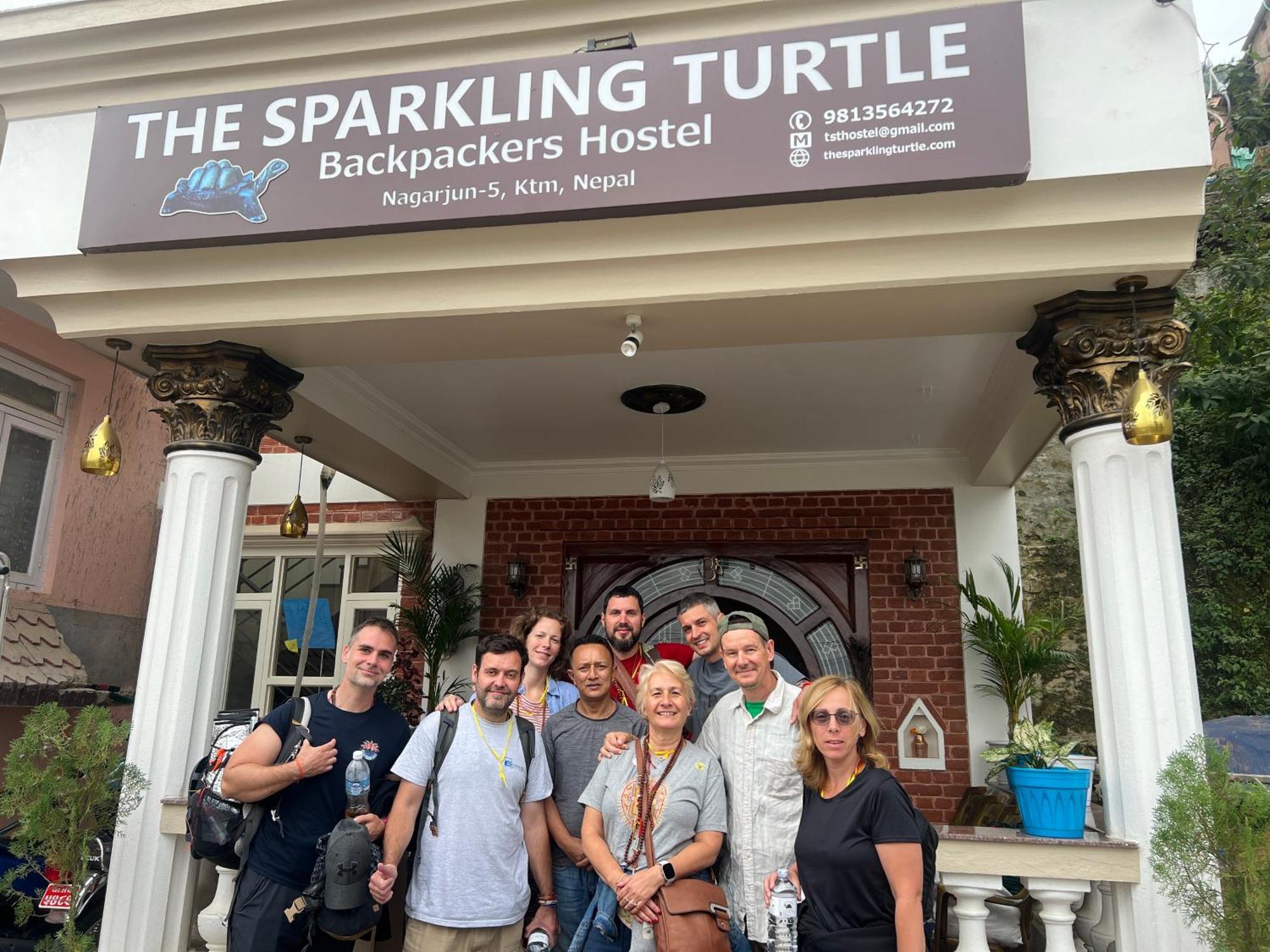 The Sparkling Turtle Backpackers Hostel Катманду Экстерьер фото